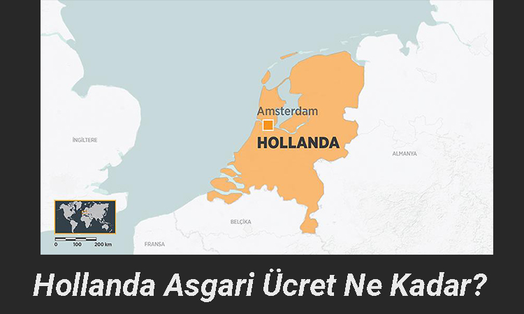 Hollanda Asgari Ücret Ne Kadar?